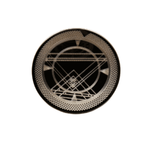 Sacred Geometry - 6" Gold Charging Plate™